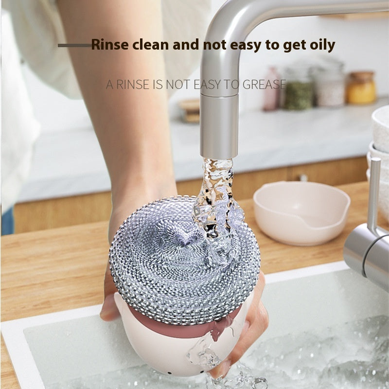 Automatic Liquid Filling Dishwashing Kitchen Brush