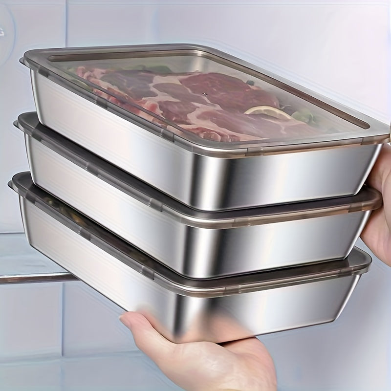Stainless Steel Sealed Food Storage Box