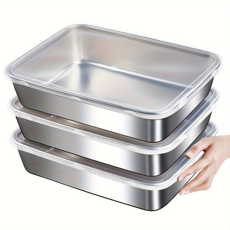 Stainless Steel Sealed Food Storage Box