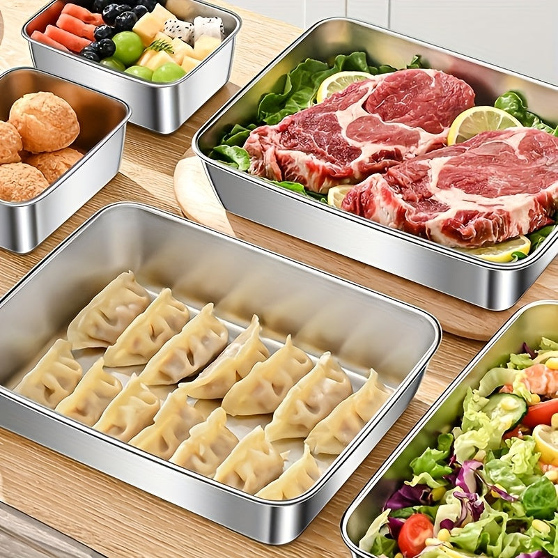 Stainless Steel Sealed Food Storage Box